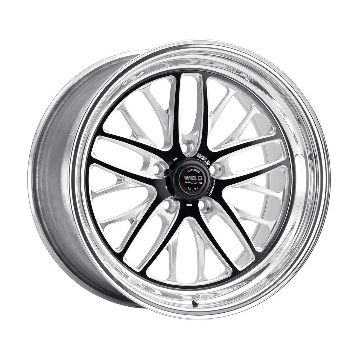 Weld 82HB8090B56A S82 Wheel 18x9 5x4.75 ET15 BS5.6 Black Center - Polished Shell