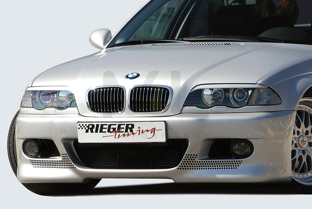 Rieger 00050128 BMW 3 Series E46 Front Bumper 1 | ML Performance UK Car Parts