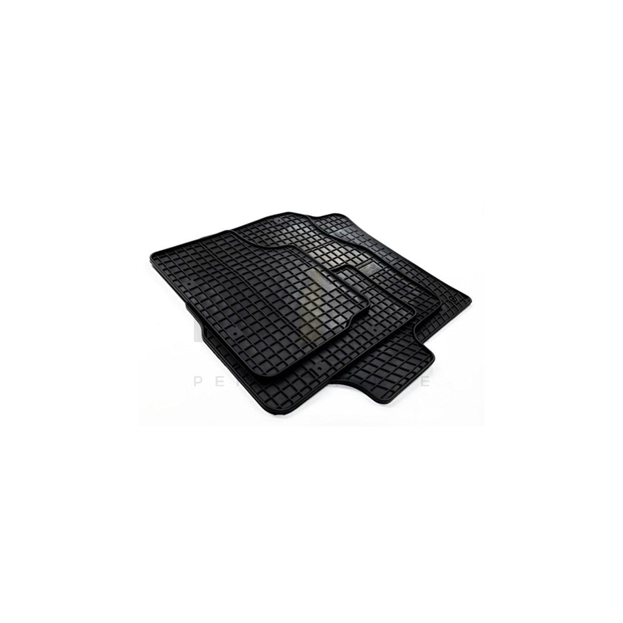 FROGUM Tailored 410039 Floor mat set for CITROﾃ起 DS4 Hatchback Elastomer, Front and Rear, Quantity: 4, Black | ML Performance Car Parts