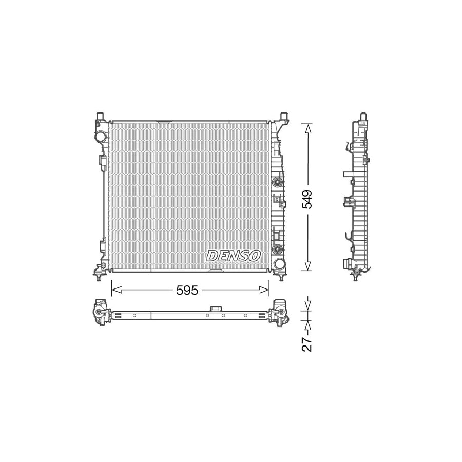 Denso DRM17055 Drm17055 Engine Radiator | ML Performance UK