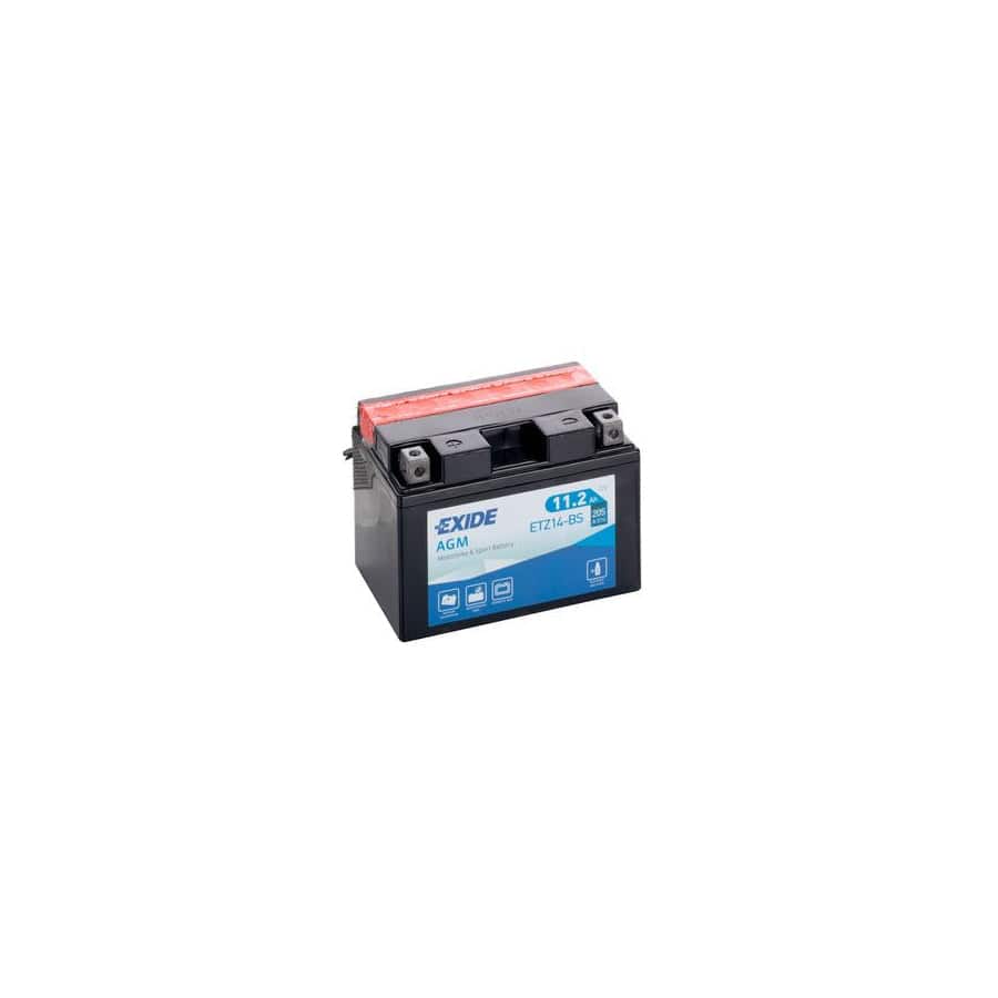 Exide ETZ14BS Motorcycle Battery 12V 11.2AH 205A | ML Performance UK Car Parts