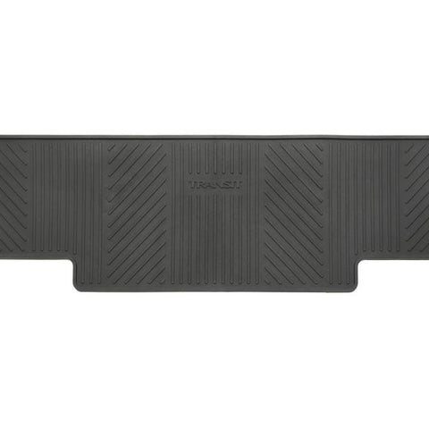 GENUINE FORD 2510177 TRANSIT CUSTOM RUBBER FLOOR MATS REAR, BLACK WITH TRANSIT LOGO, FOR 2ND SEAT ROW | ML Performance UK