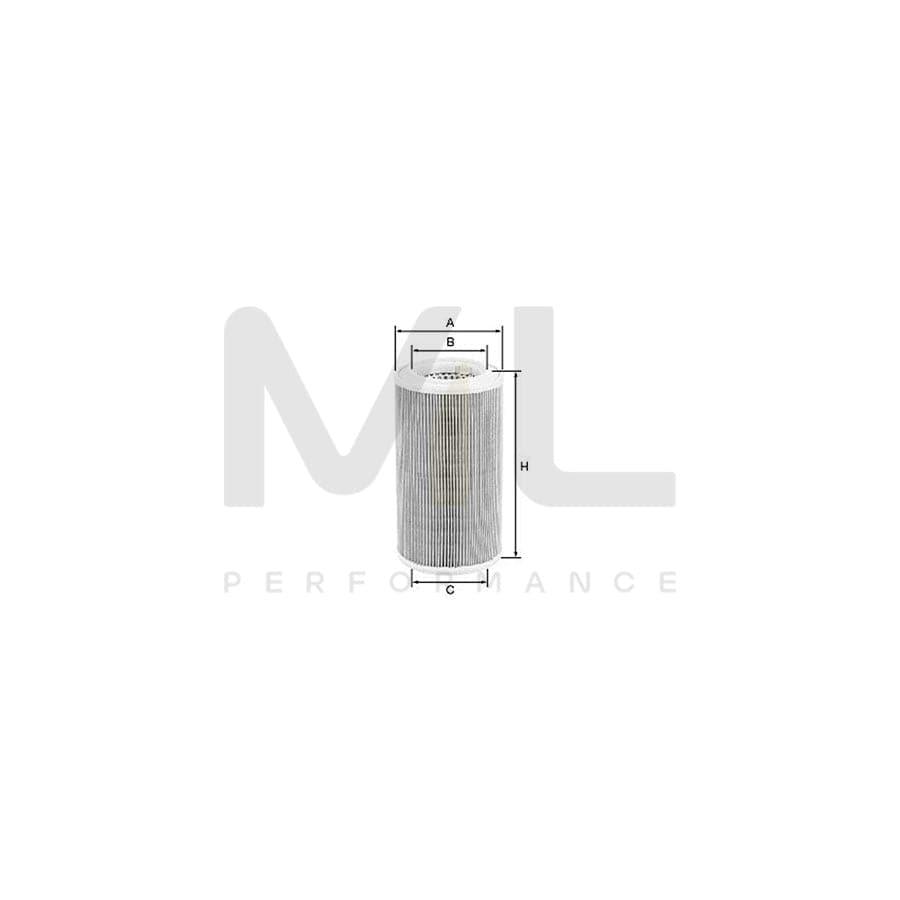 MANN-FILTER C 1440 Air Filter Filter Insert | ML Performance Car Parts