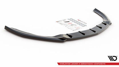 Maxton Design Mercedes Benz A35 AMG / AMG-Line W177 Front Splitter V.5