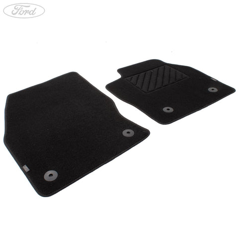 GENUINE FORD 1904968 C-MAX CARPET FLOOR MATS FRONT, BLACK | ML Performance UK