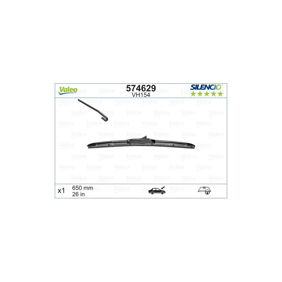 Valeo 574629 Wiper Blade | ML Performance UK Car Parts