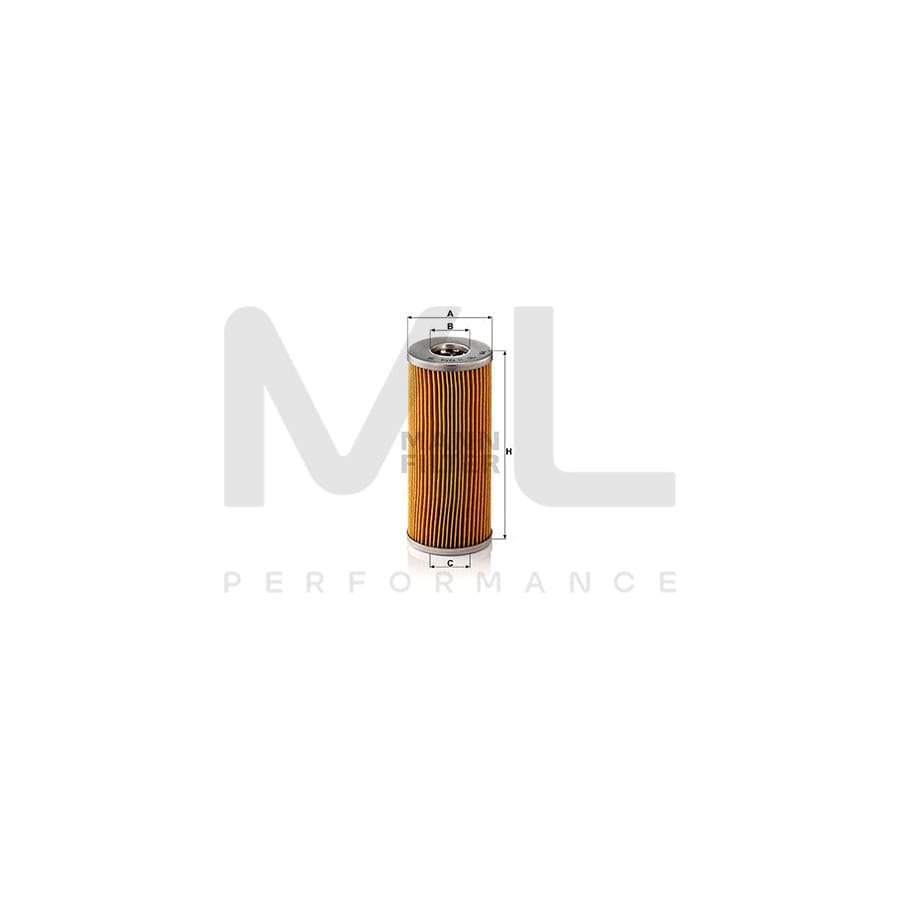 MANN-FILTER H 727/4 Oil Filter Filter Insert | ML Performance Car Parts