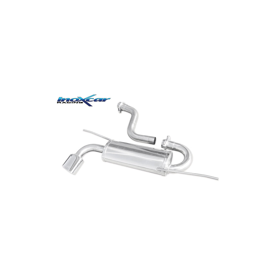 InoXcar WSCI.01.SB VW Scirocco Stainless Steel Rear Exhaust | ML Performance UK Car Parts