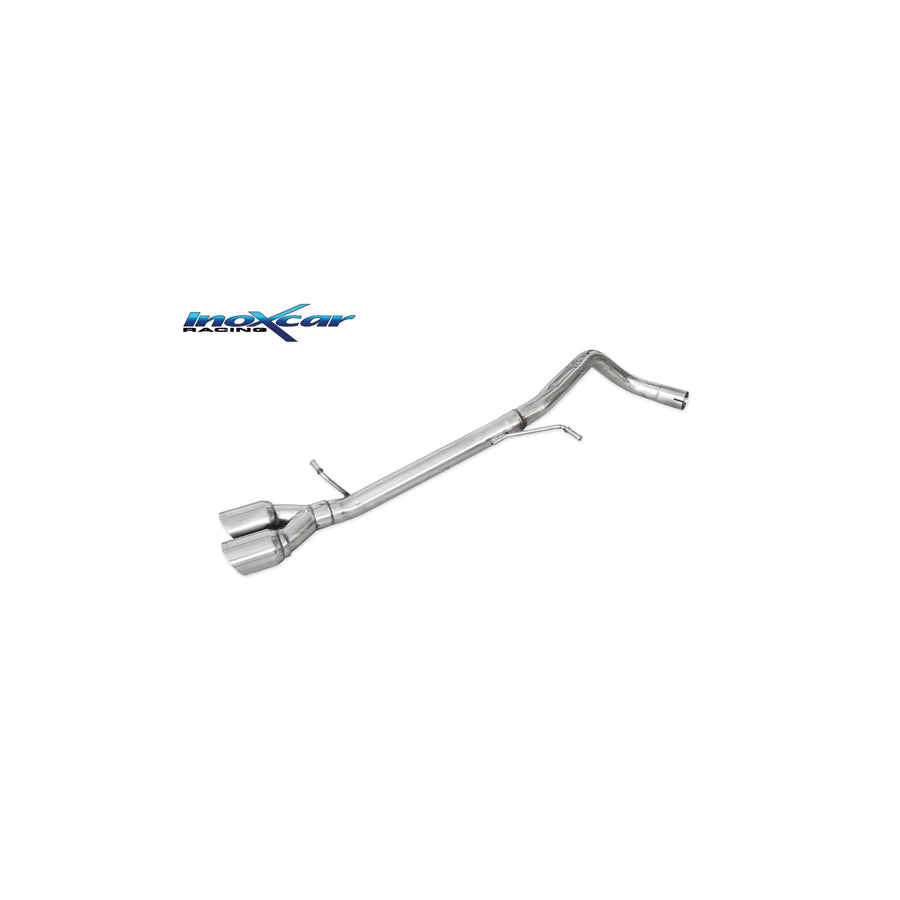 InoXcar WPO.30.RA VW Polo (6R) Non-Resonated Rear Exhaust | ML Performance UK Car Parts