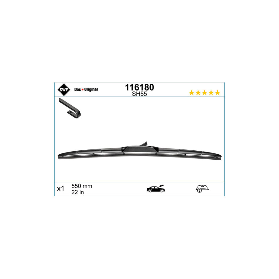 Swf Hybrid 116180 Wiper Blade | ML Performance UK Car Parts