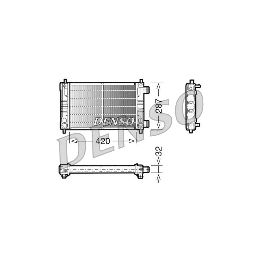 Denso DRM20063 Drm20063 Engine Radiator | ML Performance UK