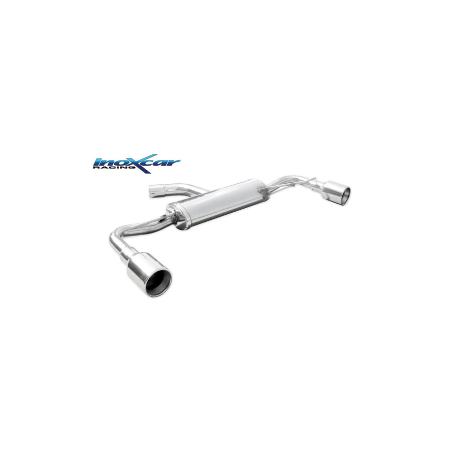 InoXcar WSCI.04.102 VW Scirocco Stainless Steel Rear Exhaust | ML Performance UK Car Parts