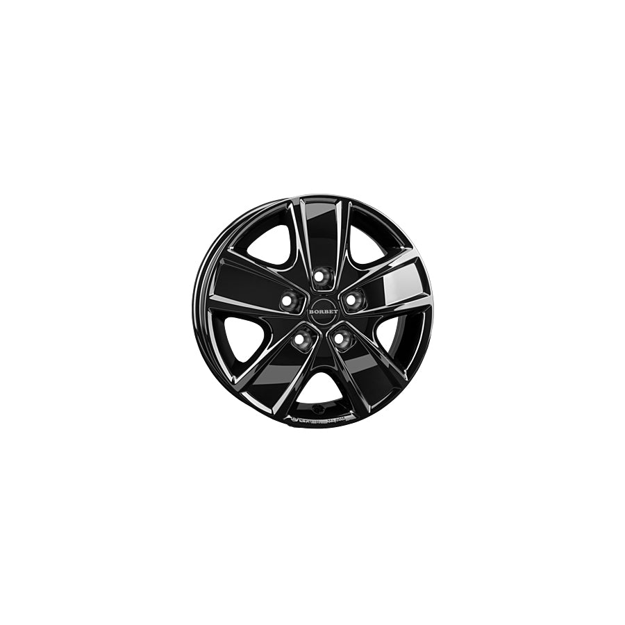 Borbet CWG 6x16 ET68 CWG 60668118571,1BG Glossy Black Wheel | ML Performance UK Car Parts