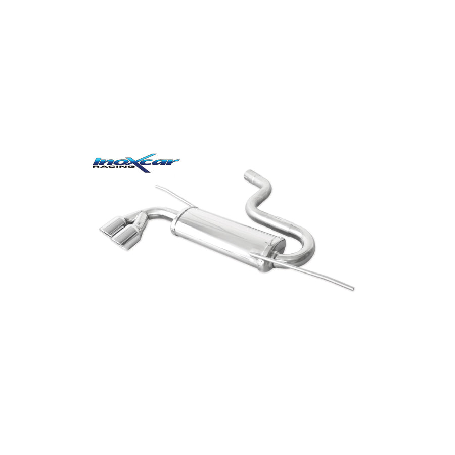 InoXcar WSCI.03.XR80 VW Scirocco Rear Silencer | ML Performance UK Car Parts