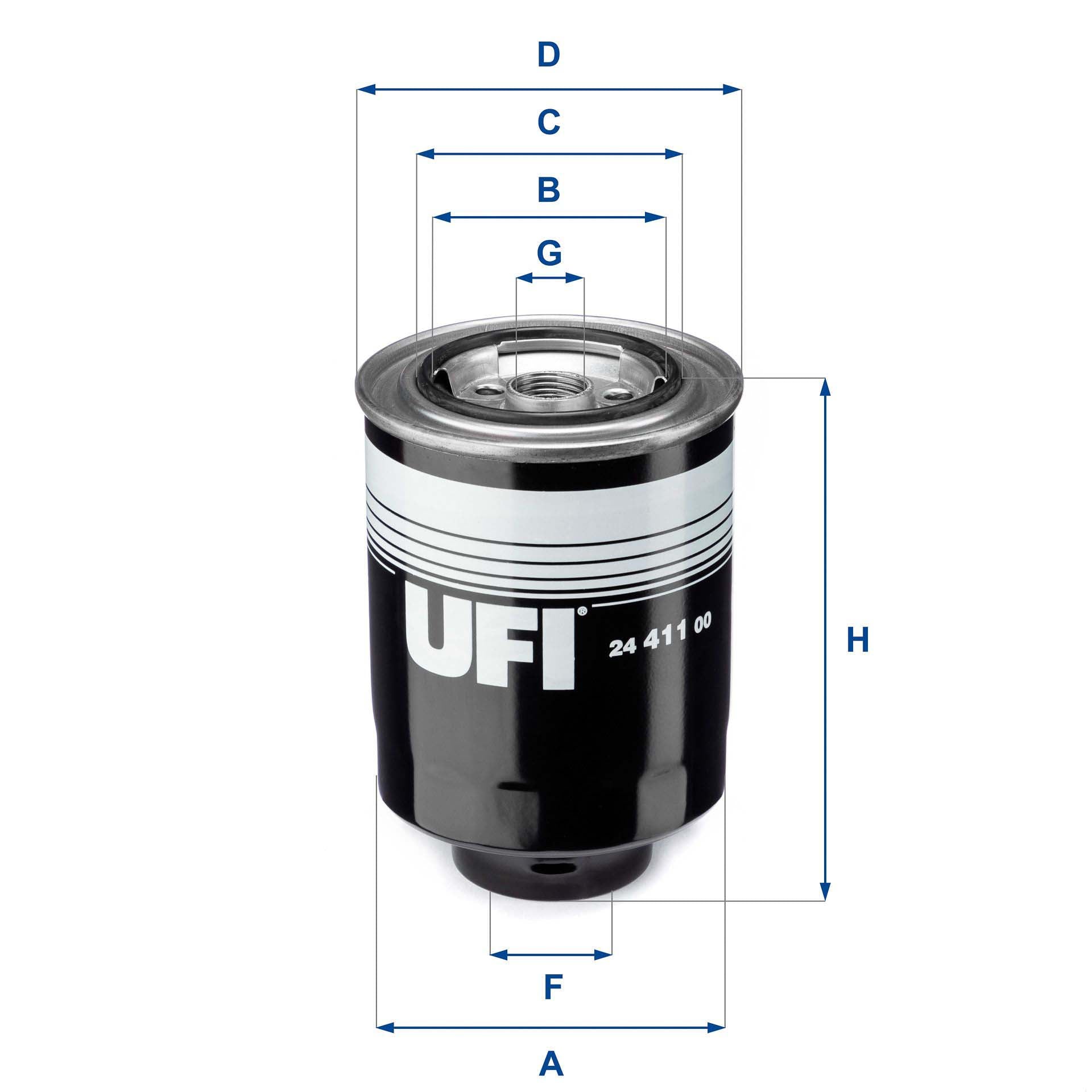 UFI 24.411.00 Fuel Filter