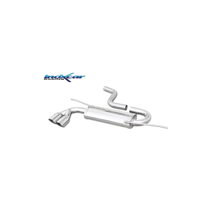 InoXcar WSCI.06.RA VW Scirocco Stainless Steel Rear Exhaust | ML Performance UK Car Parts