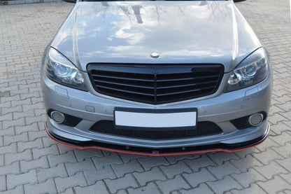 Maxton Design Mercedes Benz C-Class W204 AMG-Line (Pre-Facelift) Front Splitter