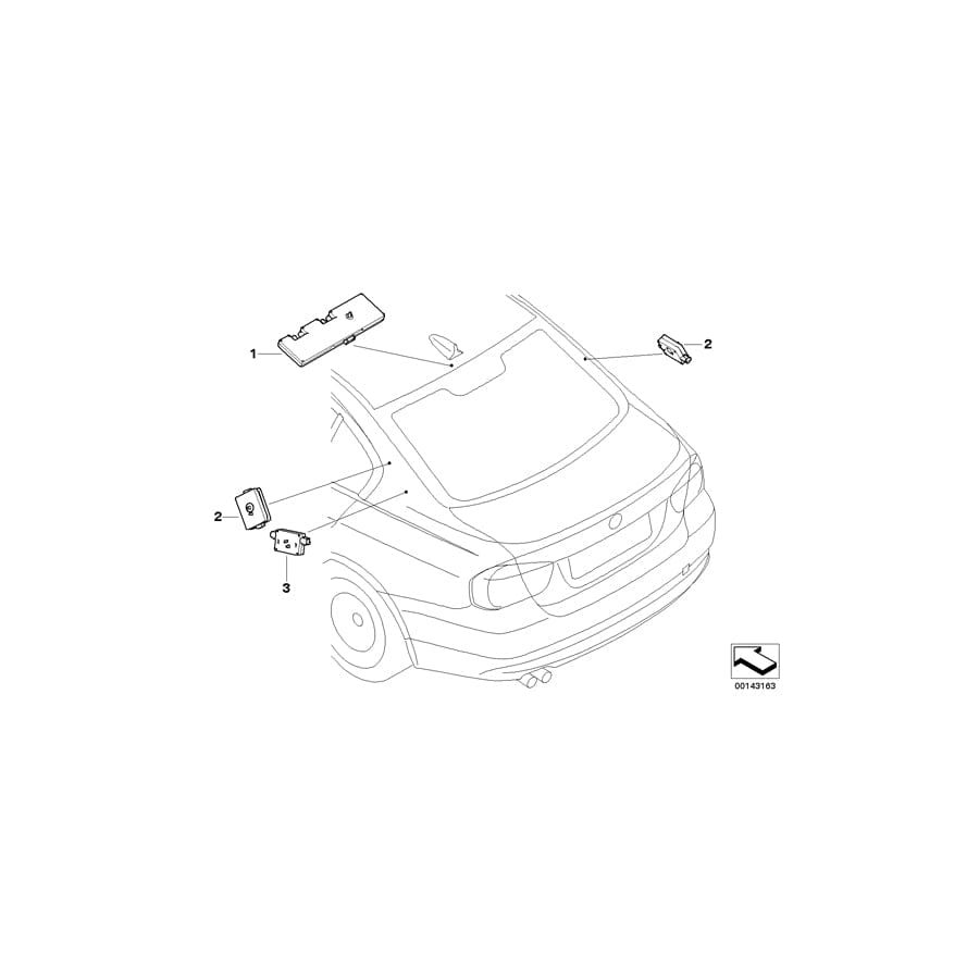 Genuine BMW 65206932644 E92 E72 E71 Suppression Filter (Inc. 320si, M3 & 318i) | ML Performance UK Car Parts