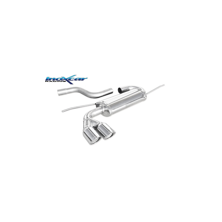 InoXcar WSCI.05.XR80 VW Scirocco Stainless Steel Rear Exhaust | ML Performance UK Car Parts