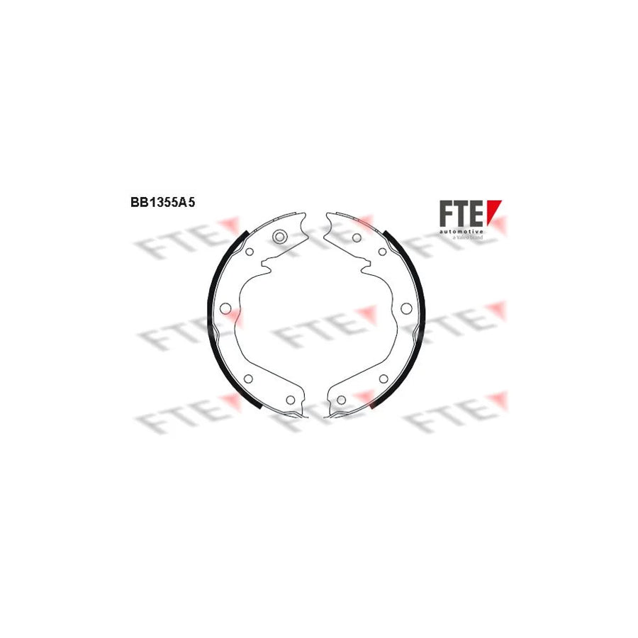 Fte BB1355A5 Handbrake Shoes | ML Performance UK Car Parts