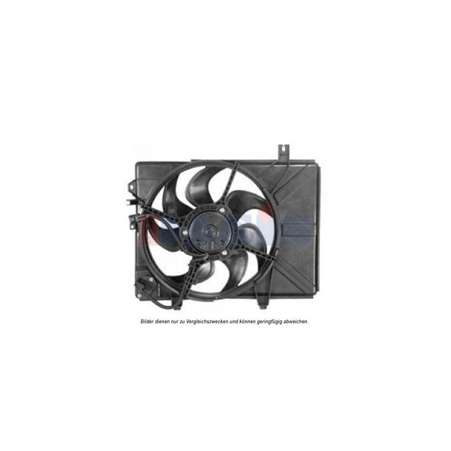 AKS Dasis 568053N Fan, Radiator For Hyundai Getz (Tb) | ML Performance UK