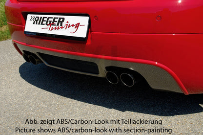 Rieger 00099728 VW Mk5 Golf Rear Diffuser 3 | ML Performance UK Car Parts