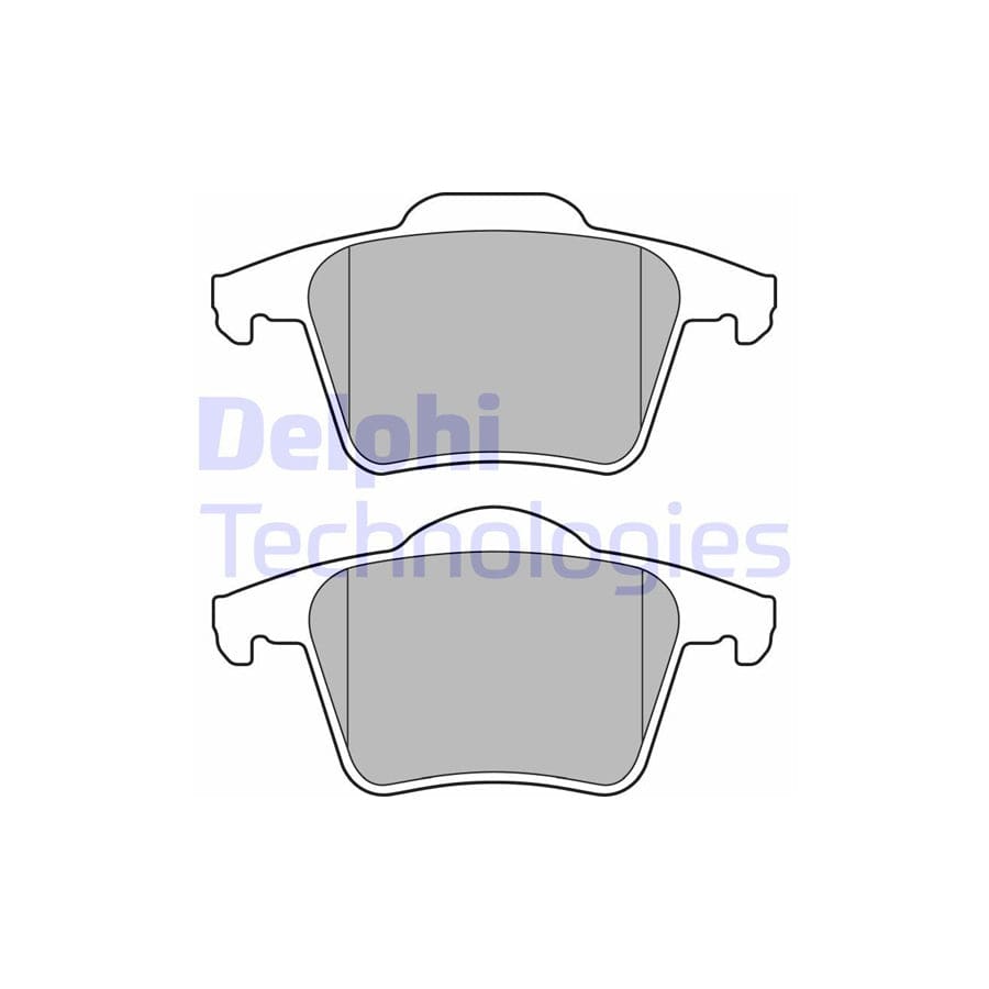 Delphi Lp1835 Brake Pad Set