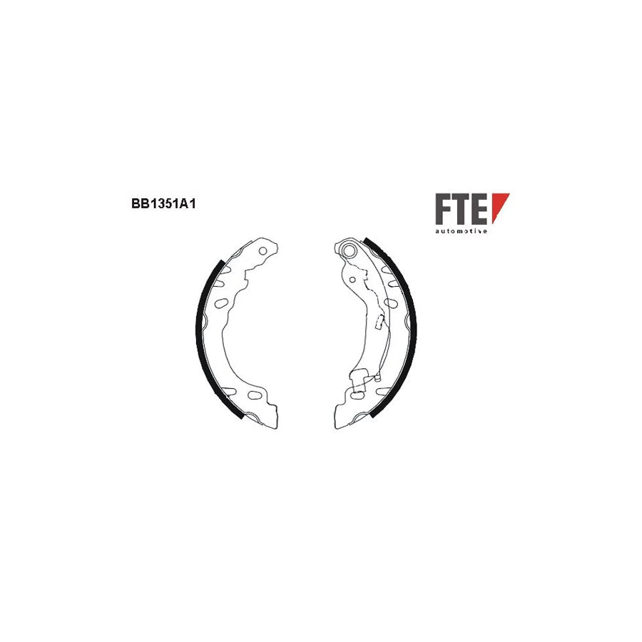 Fte BB1351A1 Brake Shoe Set | ML Performance UK Car Parts