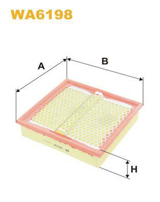 WIX Filters WA6198 Air Filter