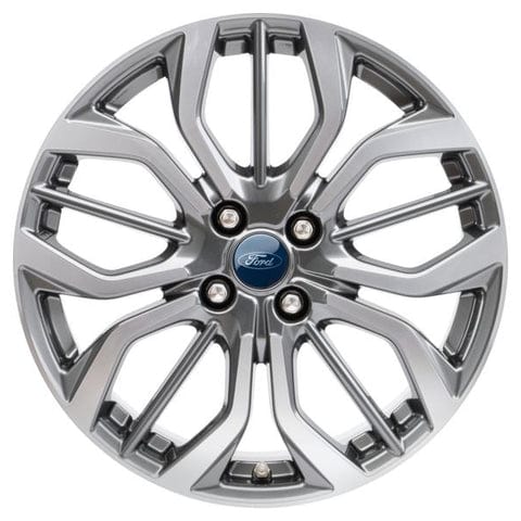 GENUINE FORD 2512467 FIESTA ALLOY WHEEL 18" 5 X 3-SPOKE DESIGN, PEARL GREY | ML Performance UK