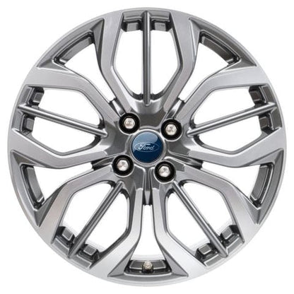 GENUINE FORD 2512467 FIESTA ALLOY WHEEL 18" 5 X 3-SPOKE DESIGN, PEARL GREY | ML Performance UK