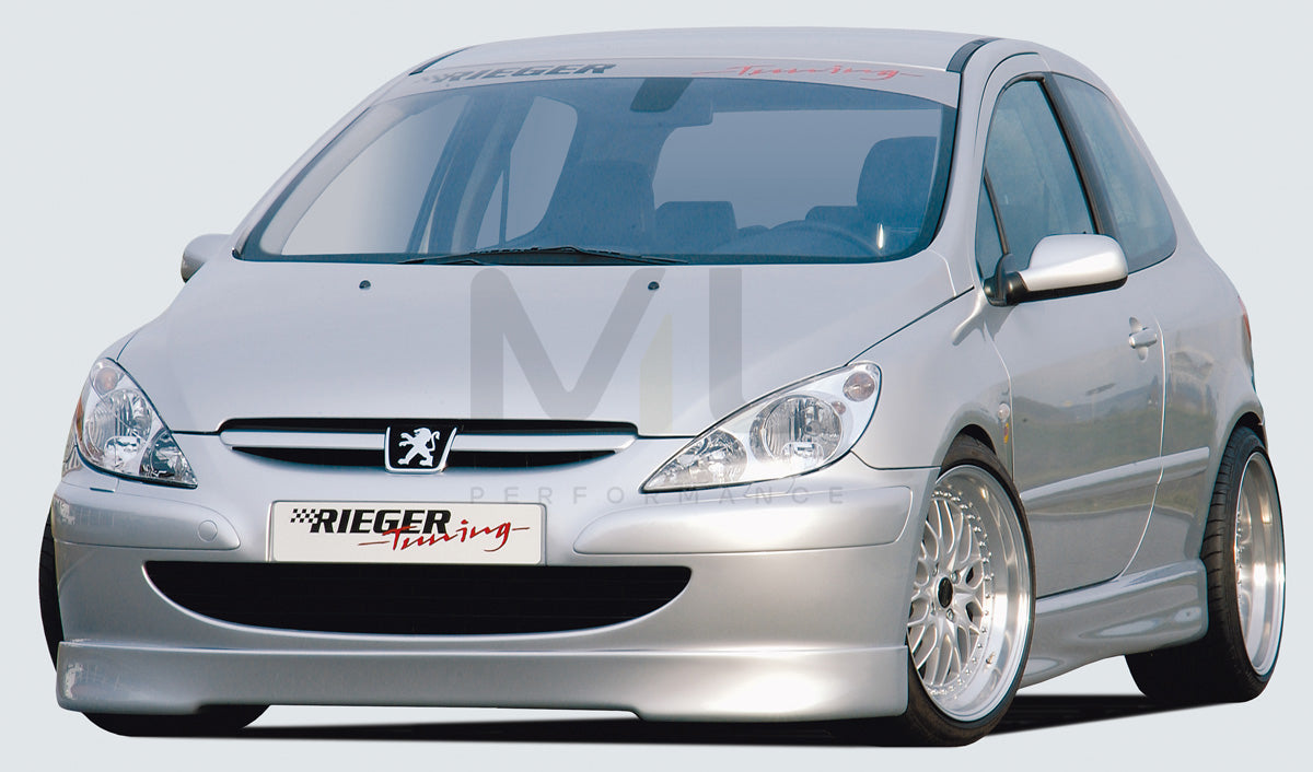 Rieger 00052100 Peugeot 307 Front Splitter 2 | ML Performance UK Car Parts