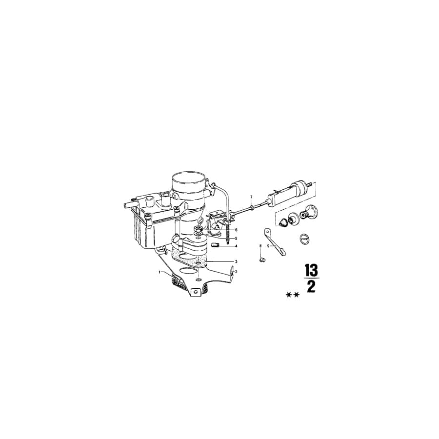 Genuine BMW 13110639025 E12 Insulator (Inc. 1800, 1500 & 1602) | ML Performance UK Car Parts