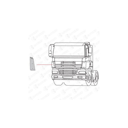 Covind Cf0/160 Air Deflector, Driver Cab | ML Performance UK