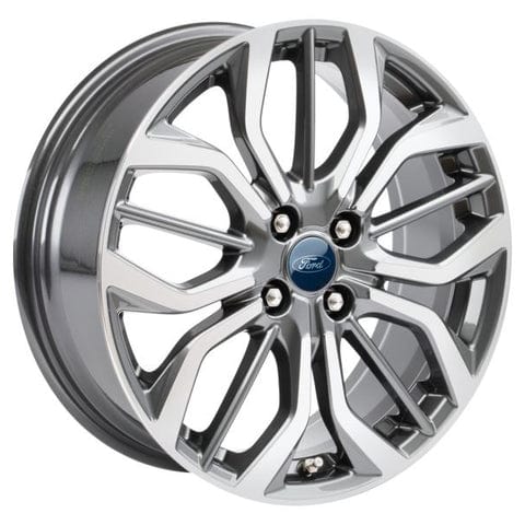 GENUINE FORD 2512467 FIESTA ALLOY WHEEL 18" 5 X 3-SPOKE DESIGN, PEARL GREY | ML Performance UK