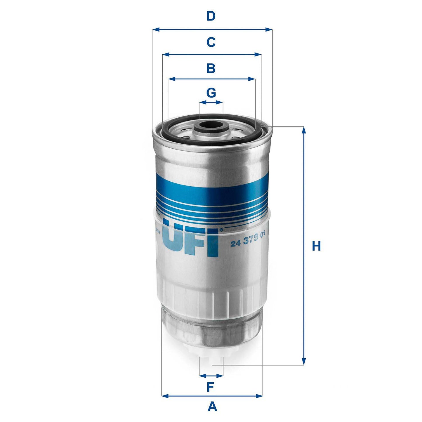 UFI 24.379.01 Fuel Filter