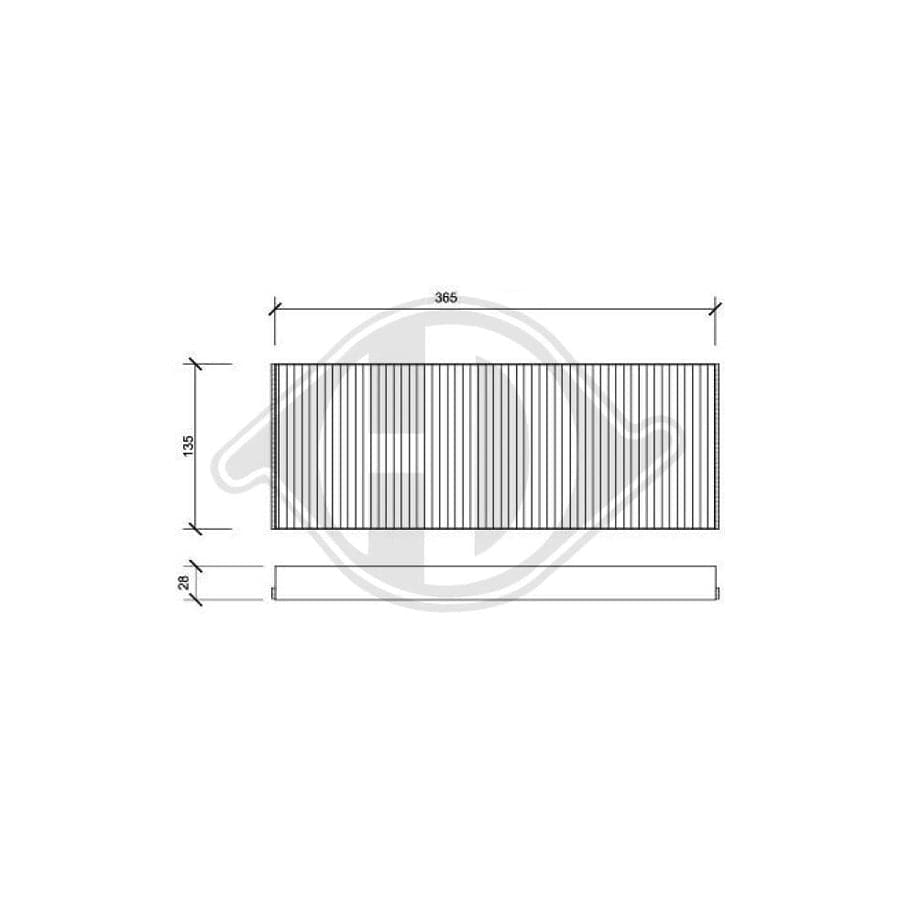 DIEDERICHS DCI0117 Pollen Filter For Renault Espace IV (Jk) | ML Performance UK Car Parts