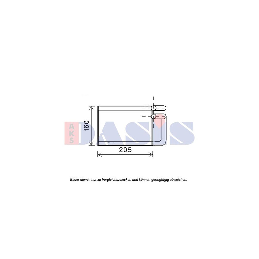 AKS Dasis 519019N Heater Matrix For Kia Picanto II (Ta) | ML Performance UK