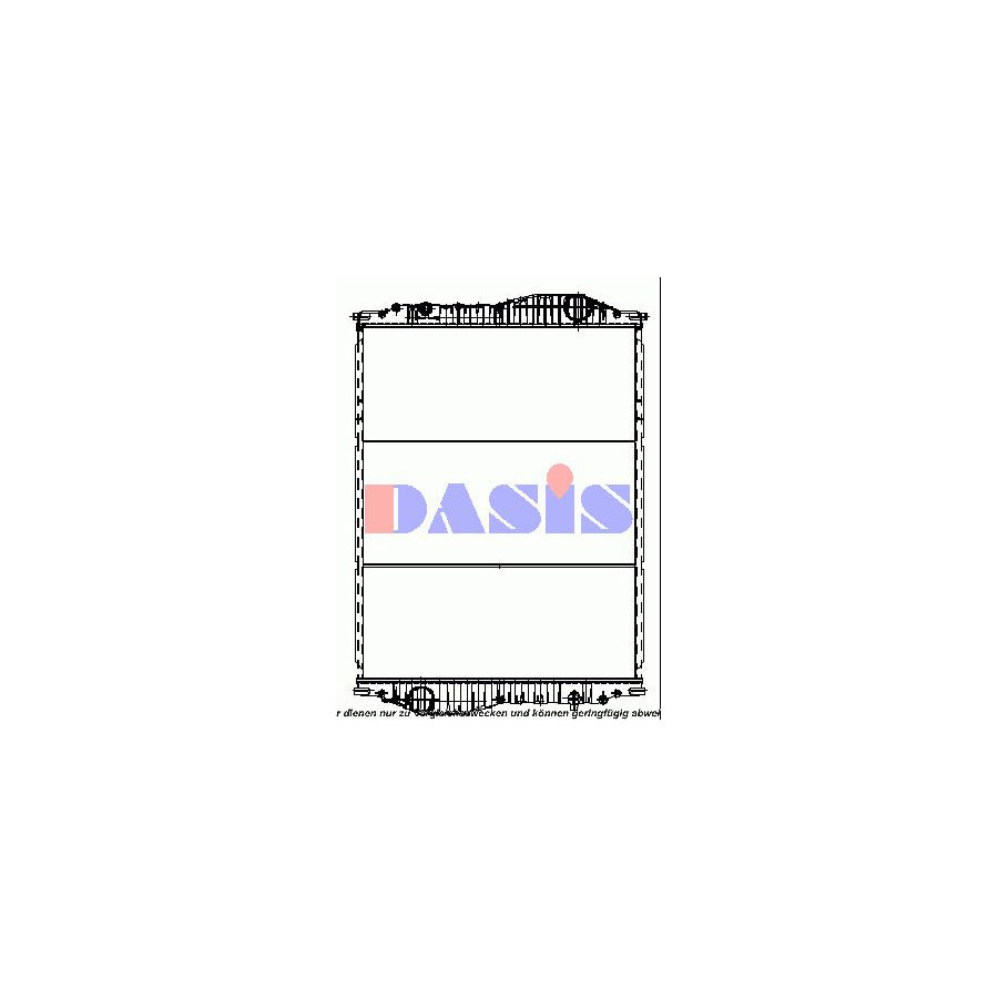 AKS Dasis 460380N Engine Radiator | ML Performance UK