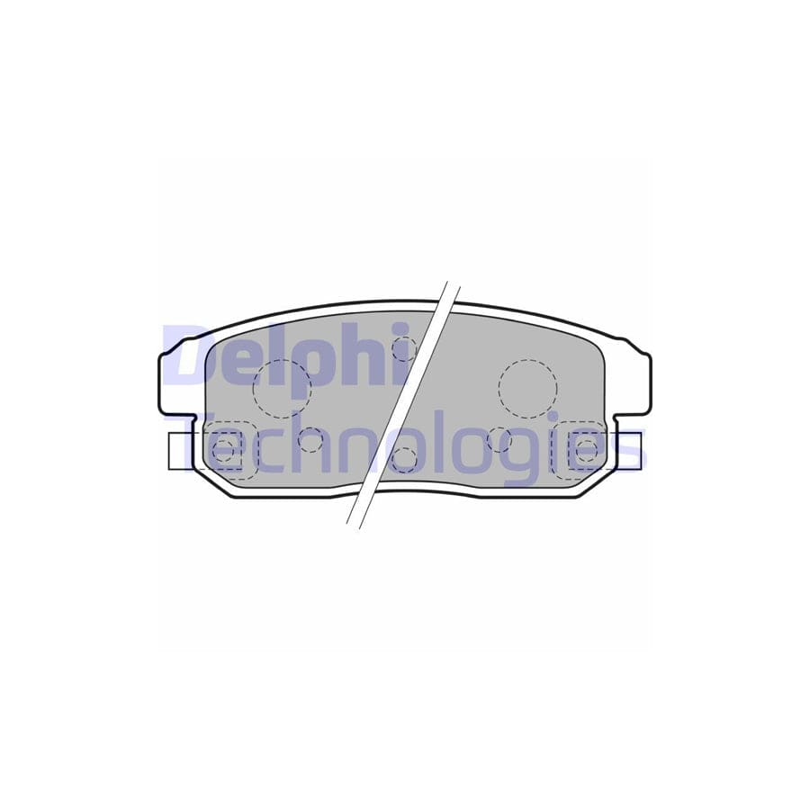 Delphi Lp1829 Brake Pad Set