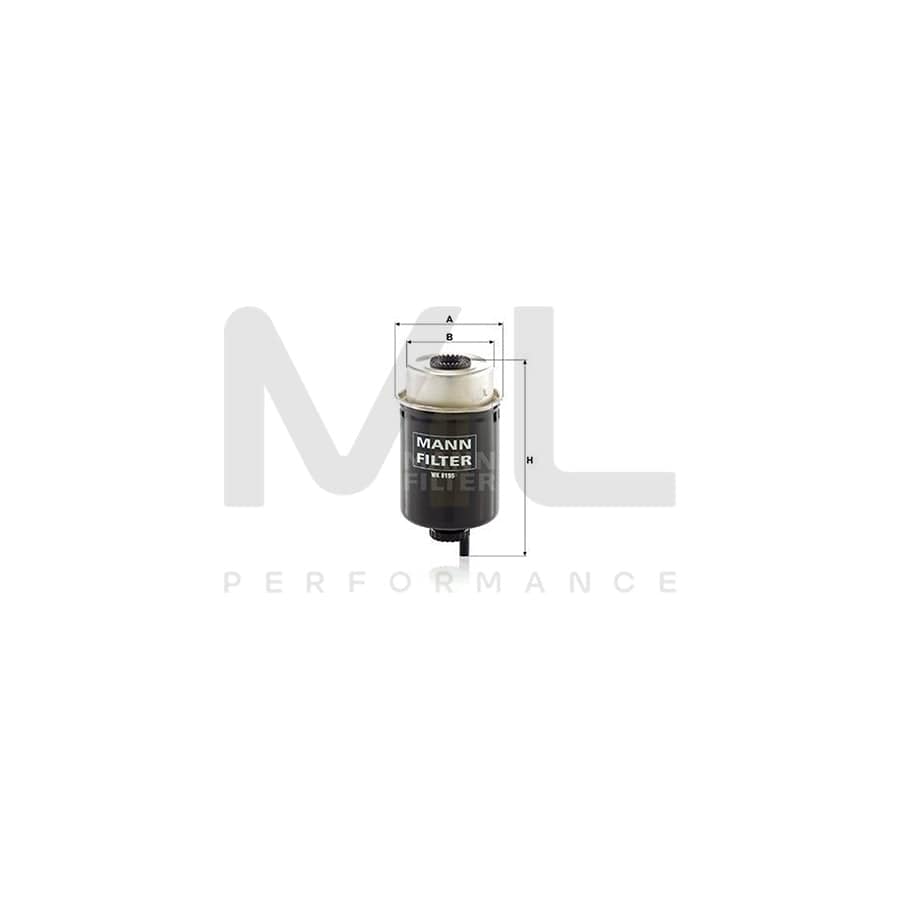 MANN-FILTER WK 8195 Fuel filter Spin-on Filter | ML Performance Car Parts