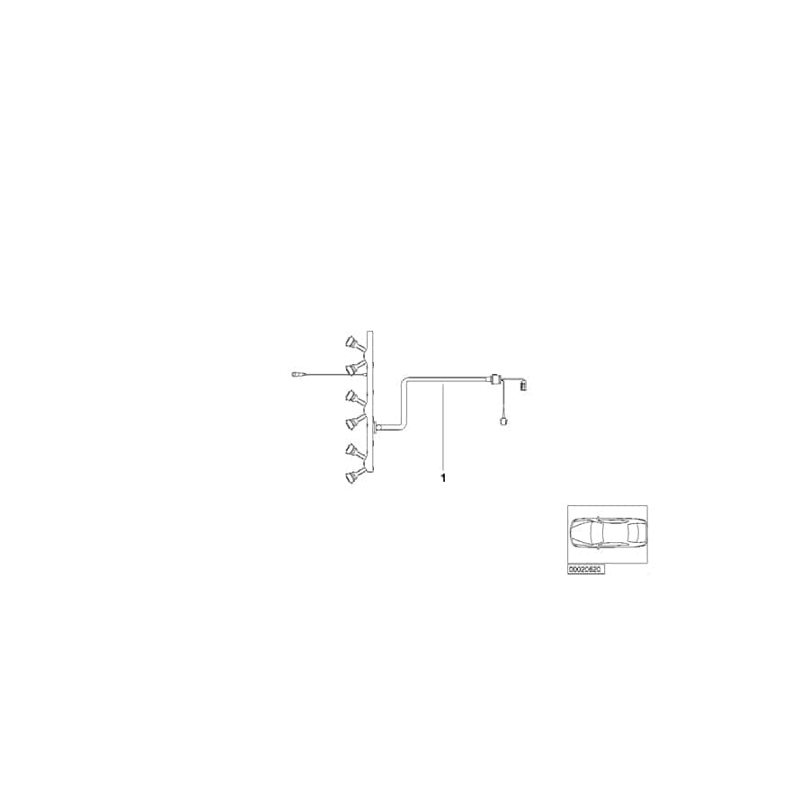 Genuine BMW 12517526695 E53 Wiring Harness, Engine Ignition Module (Inc. X5 3.0i) | ML Performance UK Car Parts