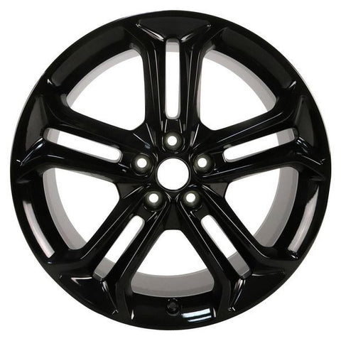 GENUINE FORD 2014779 x4 SET OF 4 FOCUS ALLOY WHEEL 19" 5 X 2-SPOKE DESIGN, PANTHER BLACK 09/2014 - 03/2018 | ML Performance UK