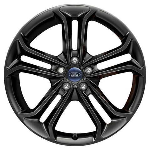 GENUINE FORD 2014779 x4 SET OF 4 FOCUS ALLOY WHEEL 19" 5 X 2-SPOKE DESIGN, PANTHER BLACK 09/2014 - 03/2018 | ML Performance UK