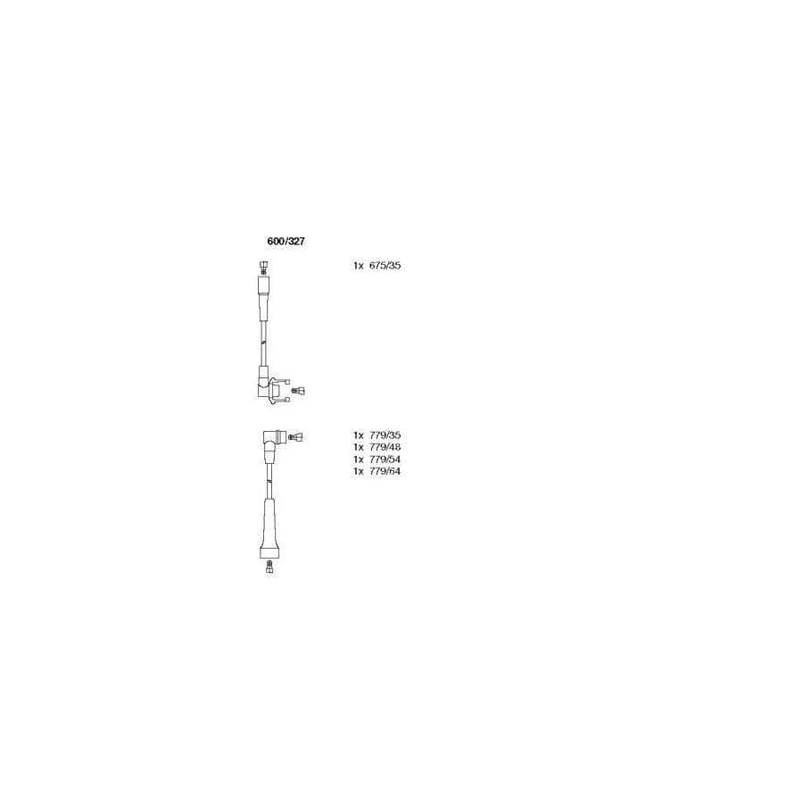 Bremi 600/327 Ignition Cable Kit