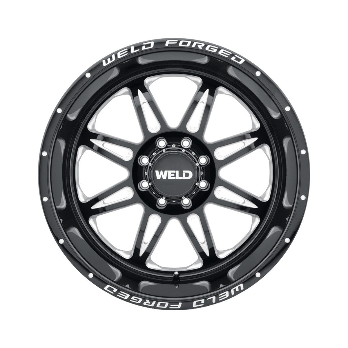 Weld W70202018BCA Cheyenne Xt Wheel 20x12 8x180 ET-51 BS4.5 Gloss Black & Contrast Cut