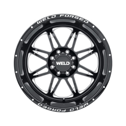 Weld W70202018BCA Cheyenne Xt Wheel 20x12 8x180 ET-51 BS4.5 Gloss Black & Contrast Cut