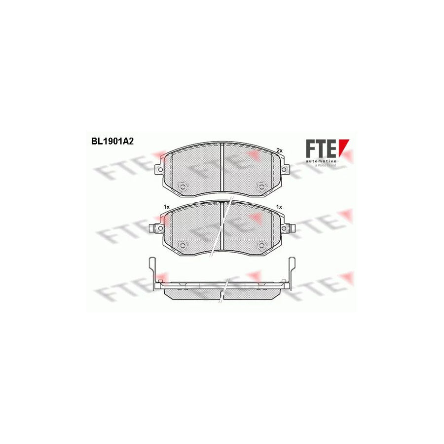 Fte BL1901A2 Brake Pad Set | ML Performance UK Car Parts