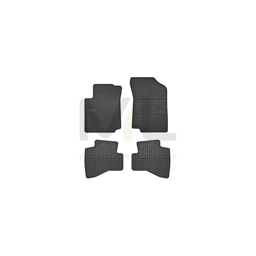 FROGUM Tailored 542735 Floor mat set Elastomer, Front and Rear, Quantity: 4, Black | ML Performance Car Parts