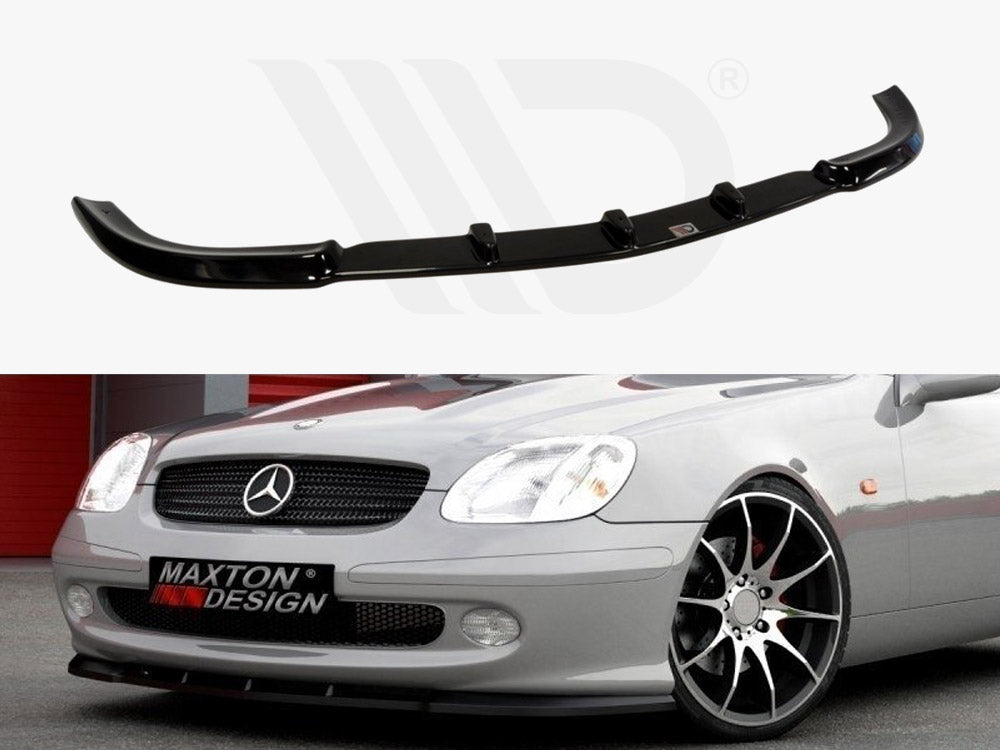 Maxton Design ME-SLK-R170-FD1T Front Splitter Mercedes Slk R170 | ML Performance UK Car Parts